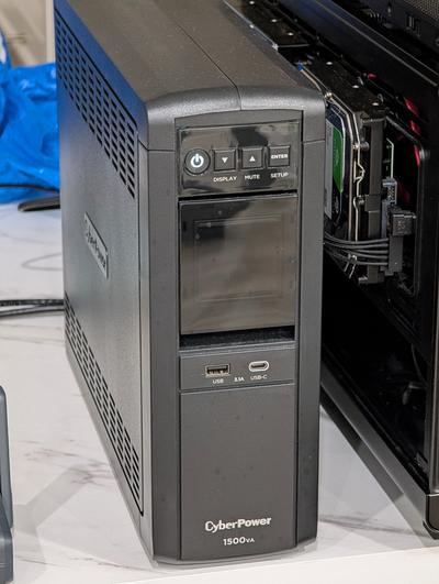CyberPower UPS Battery Backup (1500VA/1000W)