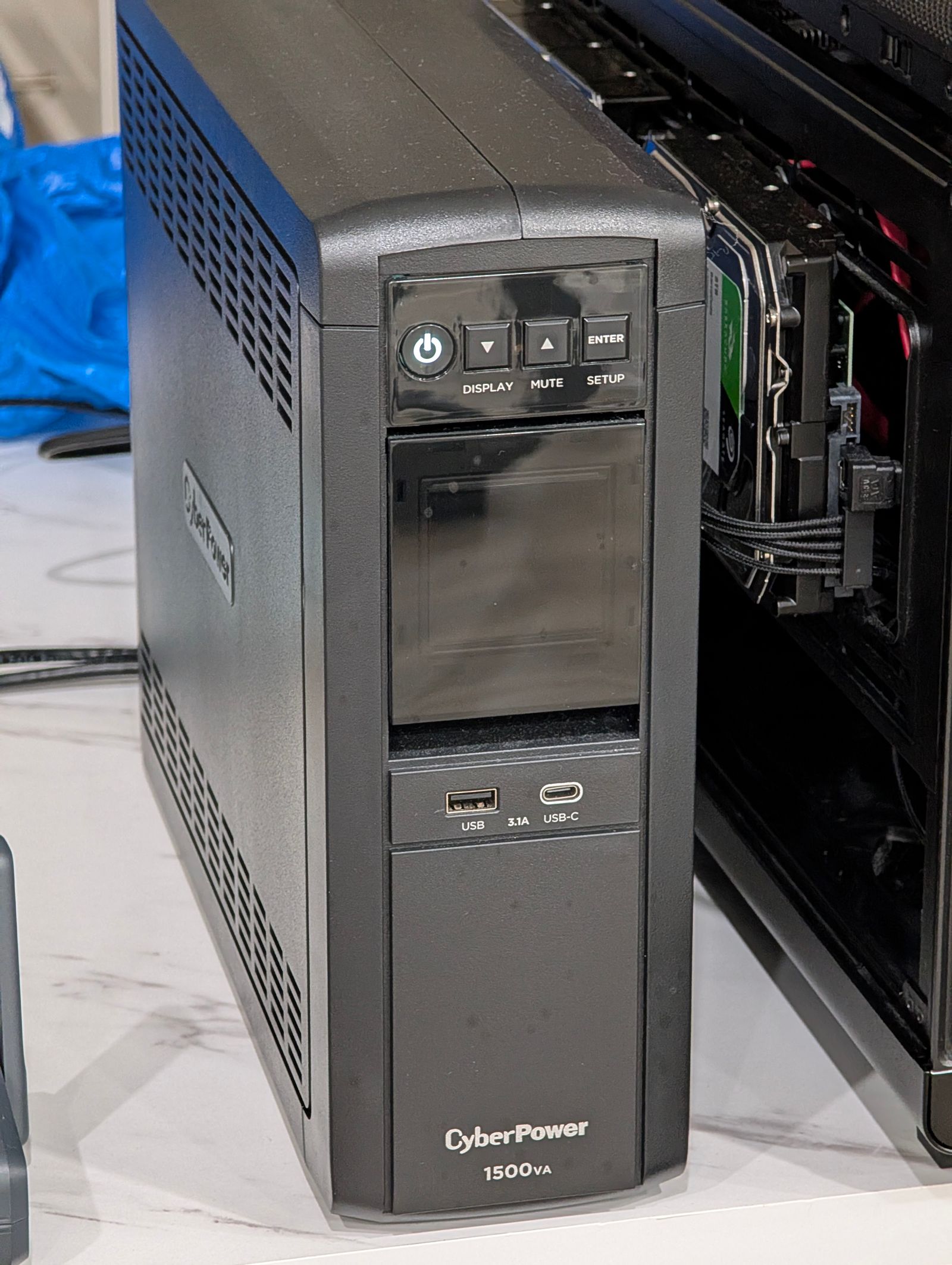 CyberPower UPS Battery Backup (1500VA/1000W)